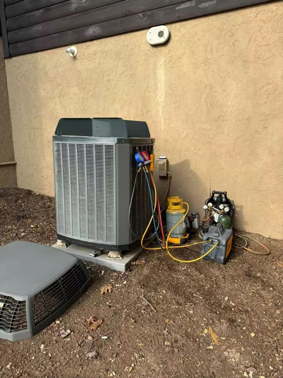 Burbank residential condensing unit repair