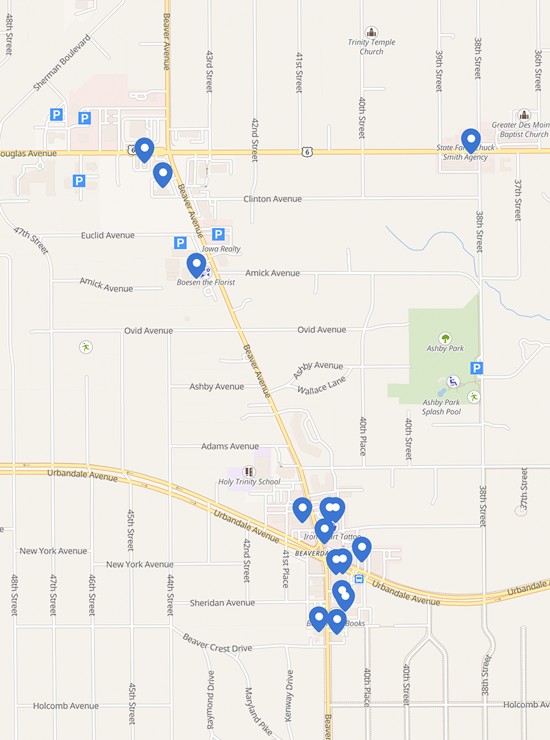 Beaverdale map 2025 interactive
