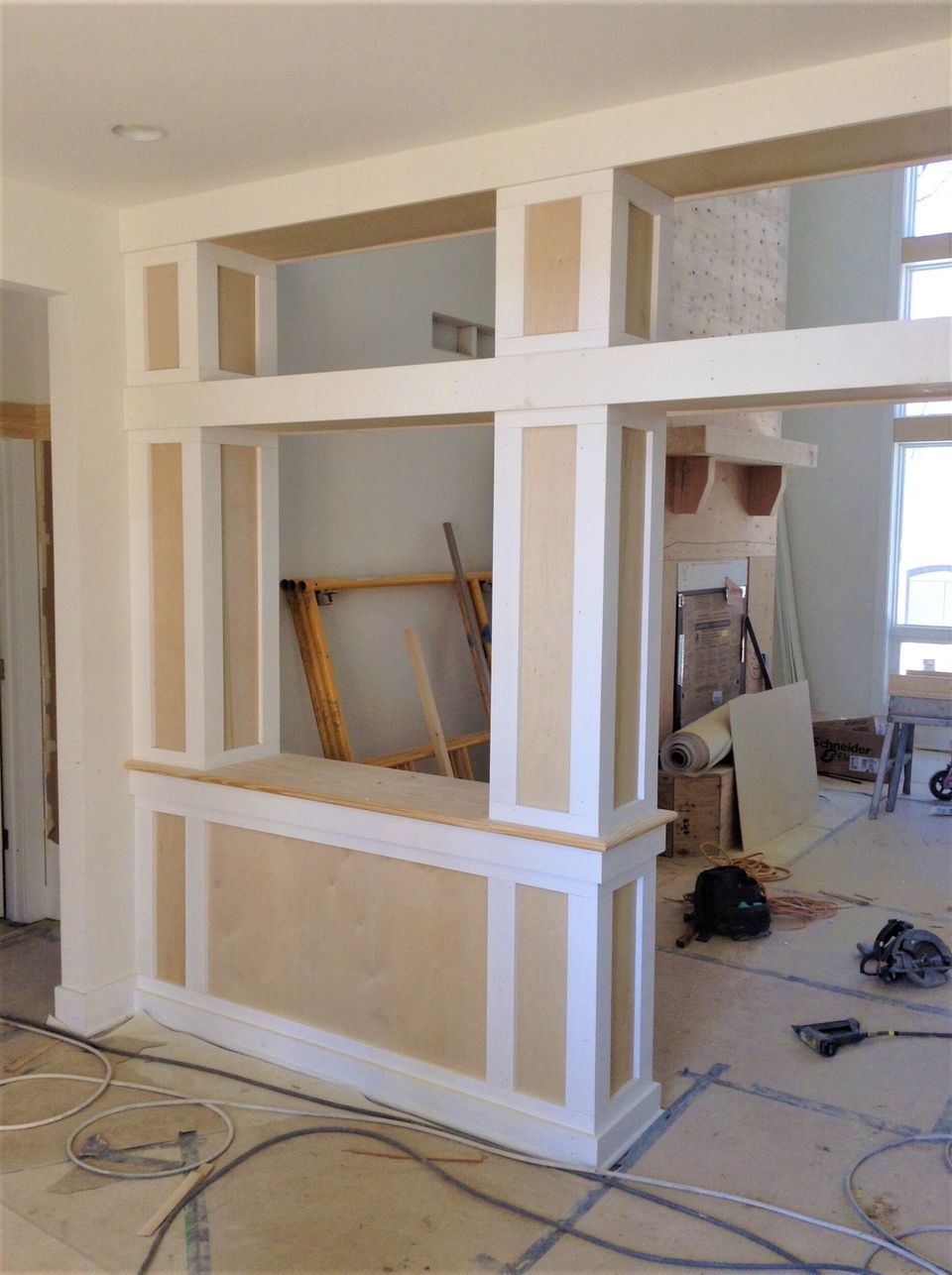 Entry into living room