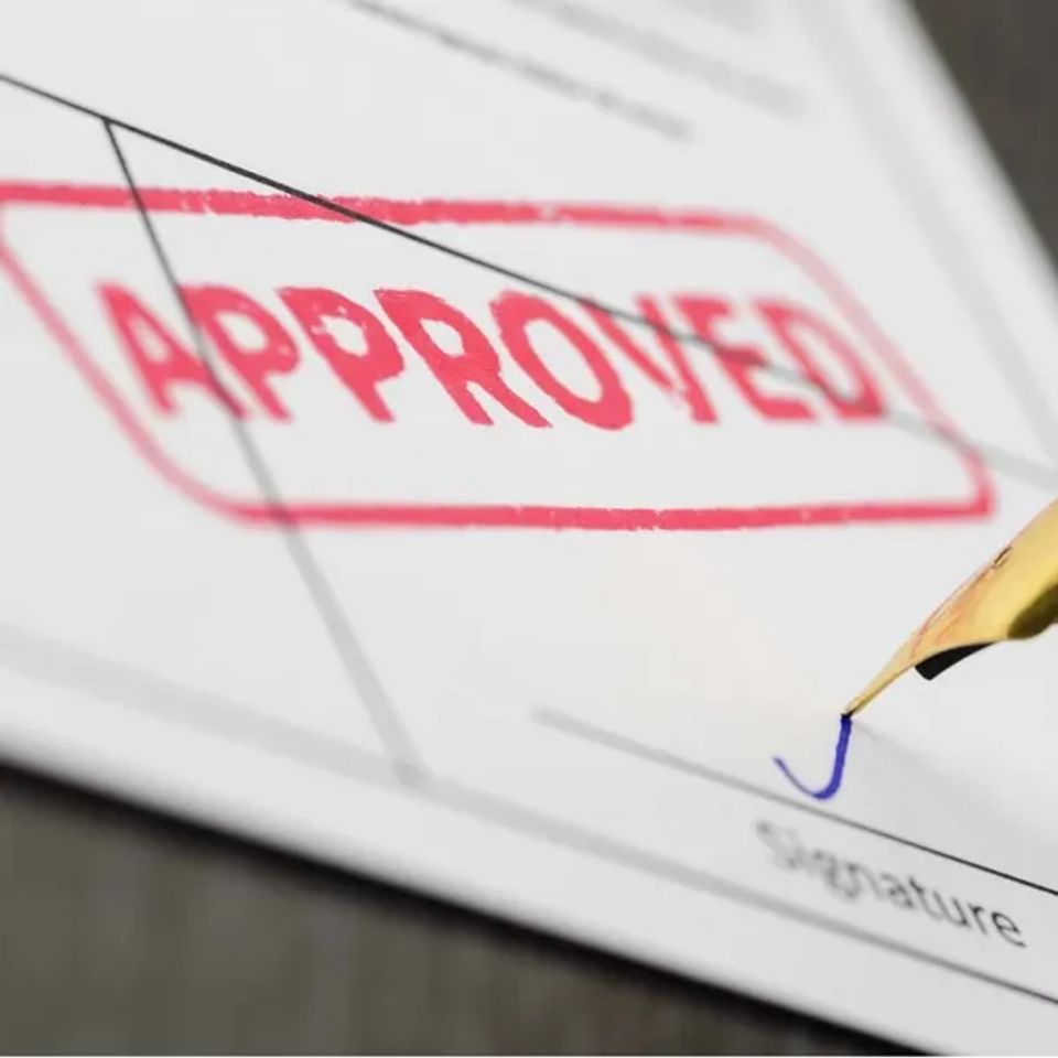 Approval original