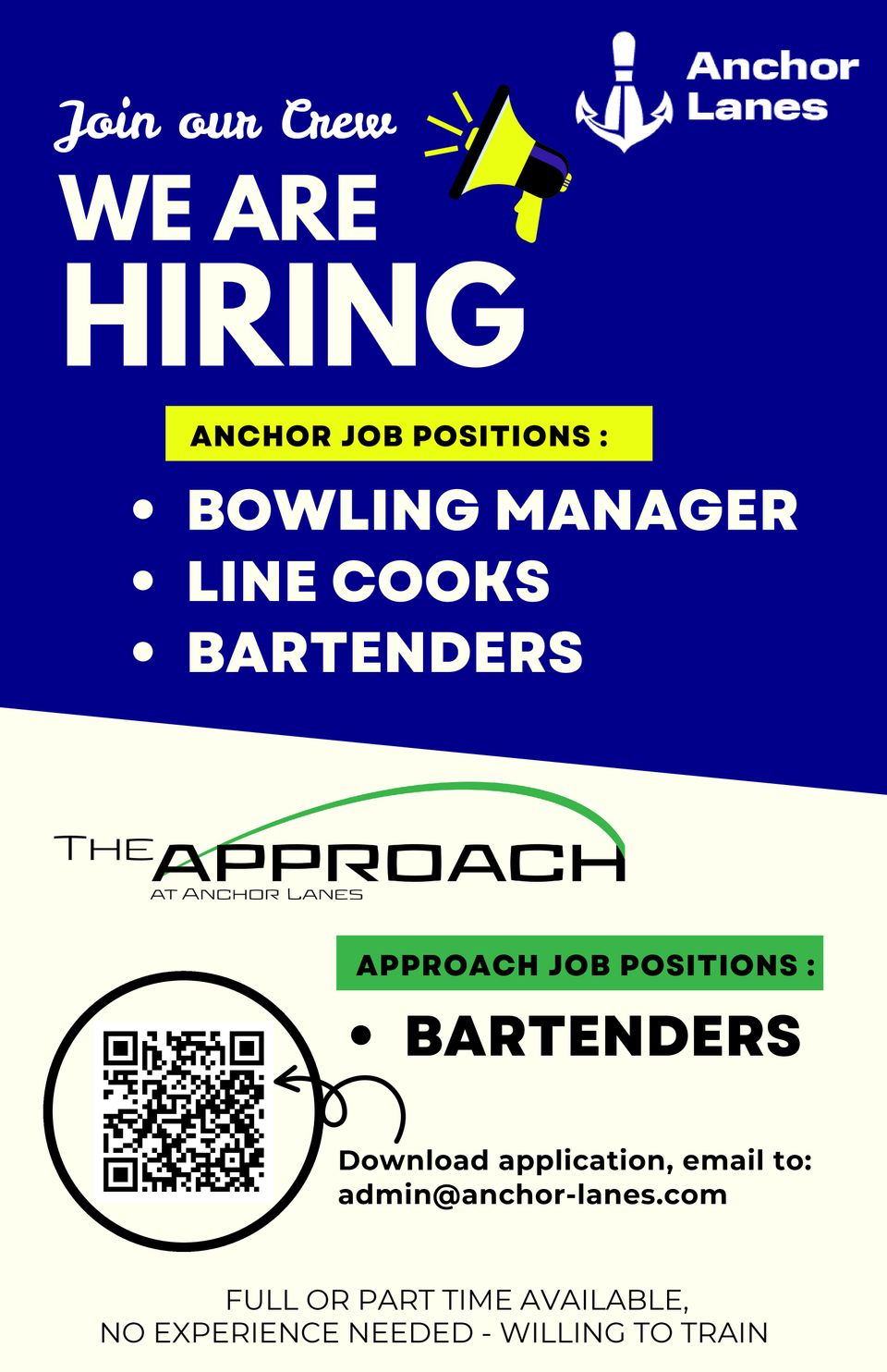 Now hiring 3.7 x 6