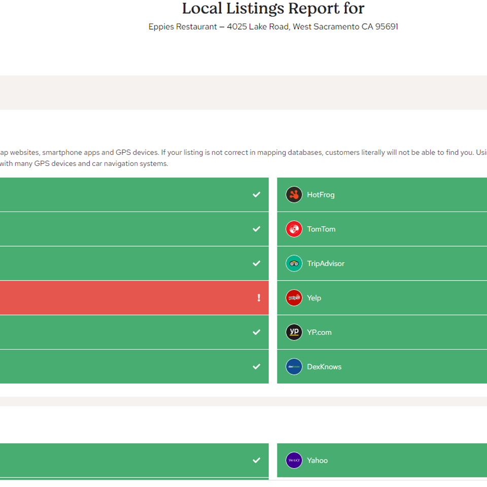 3.local listing report