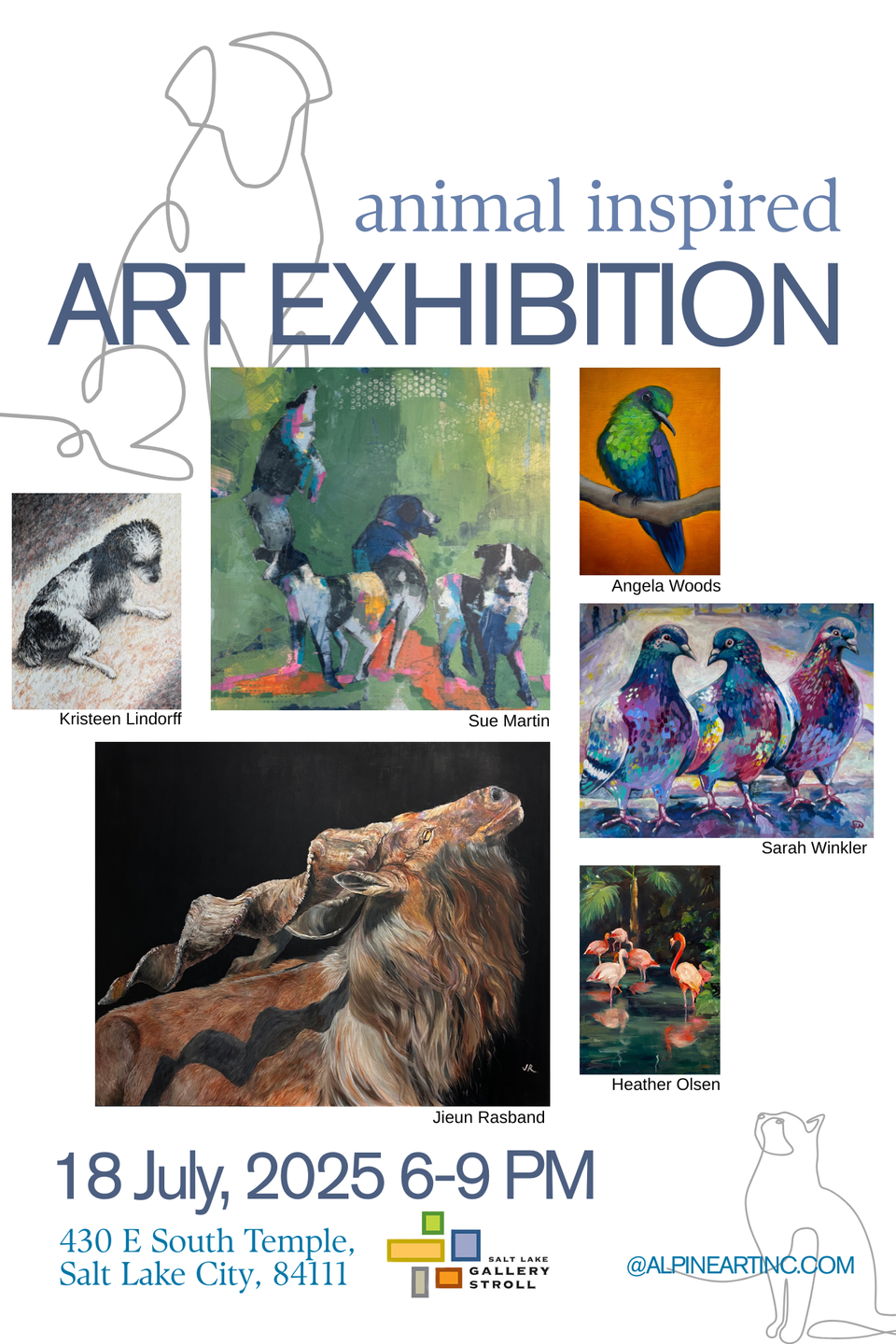 July 2025 animal inspired art exhibition (2)