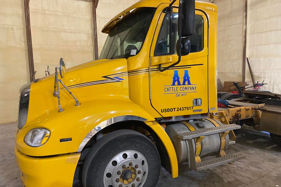 Aa cattle truck