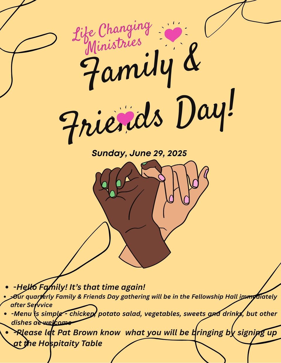 Family and friends day june 2025
