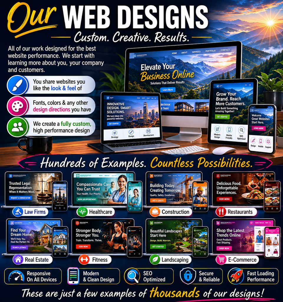 Our web designs fb ad1