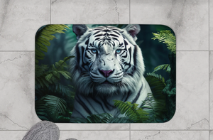 Tiger bath mat