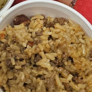 Dirty rice cup
