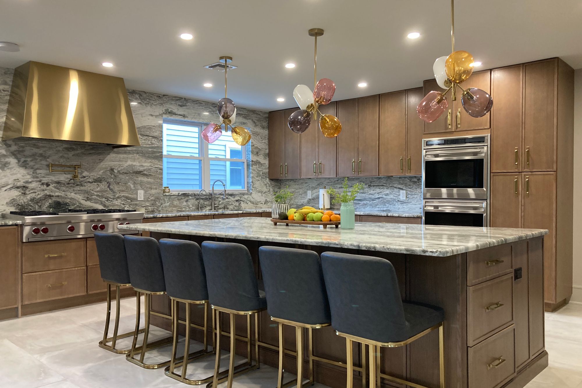 Rustic And Modern Kitchen Kitchen Remodel in Pomona, NY by Ultimate Kitchens & Furniture Plus project photo