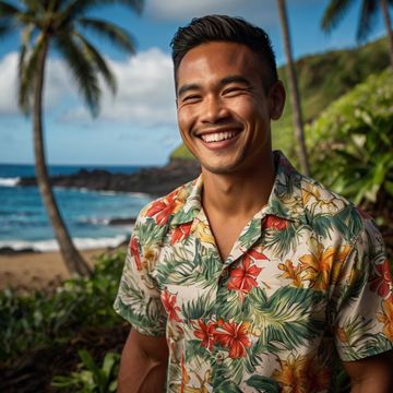 Leonardo kino xl a single individual from hawaii exuding warmt 0