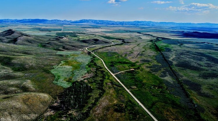 Aerial Landscape Drone Photography in Boise, ID