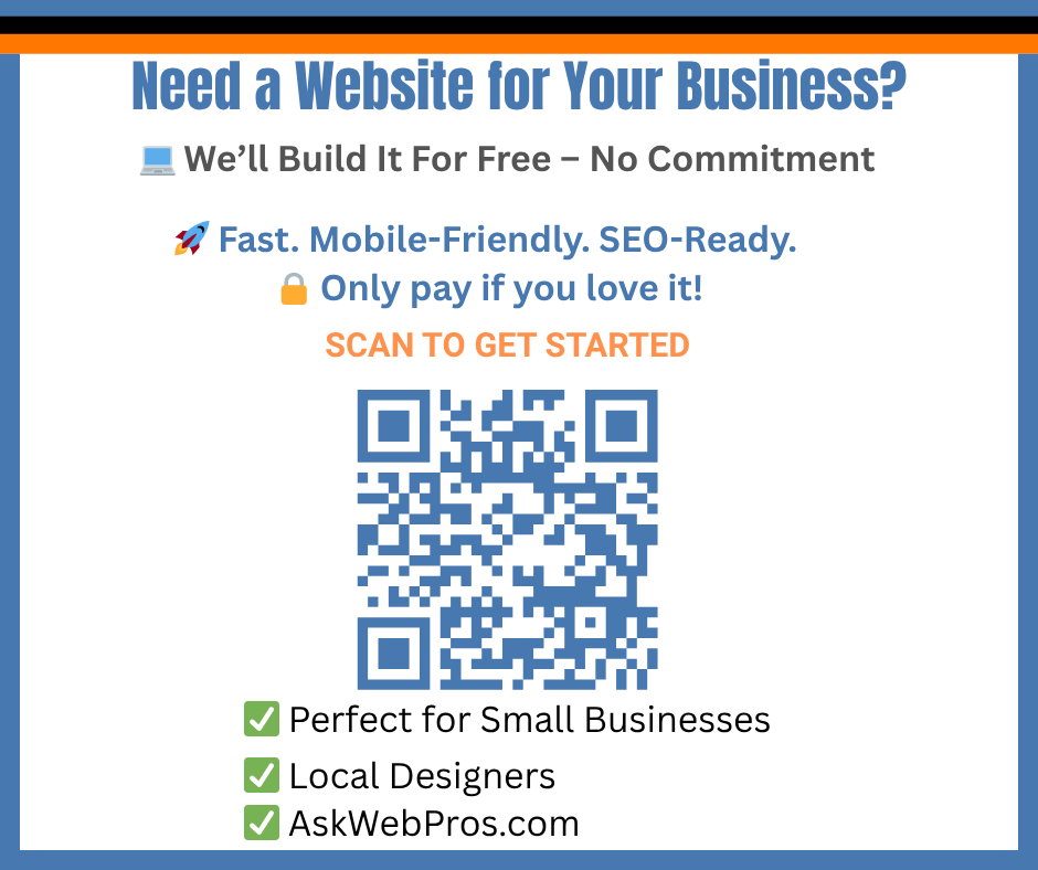 Need a website for your business