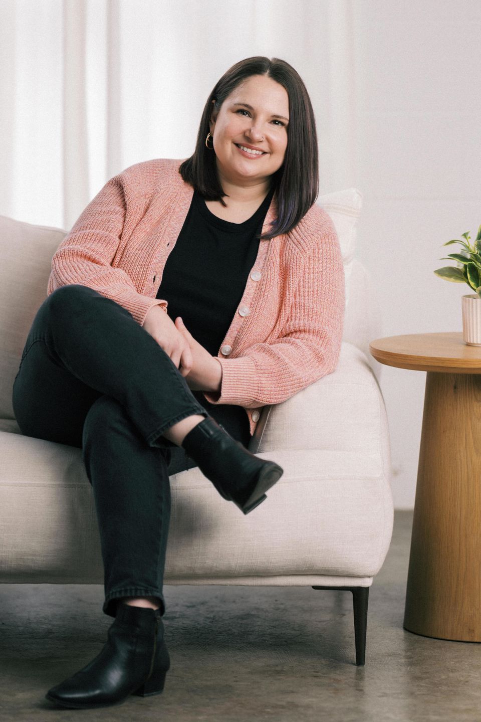 Tory, LGBTQIA+ and neurodivergent-affirming therapist specializing in identity, relationships, and life transitions at Sambecki Counseling