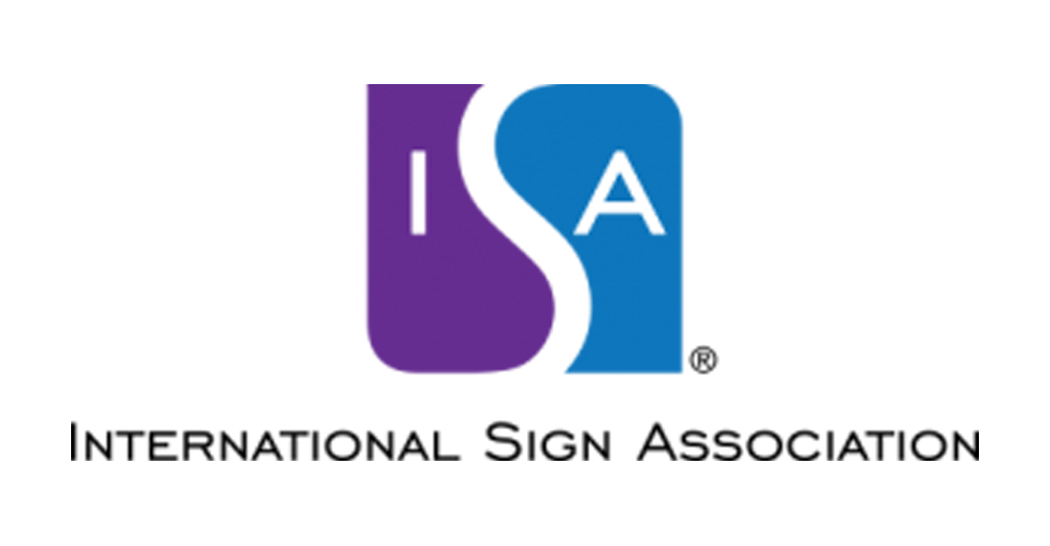 International sign association logo