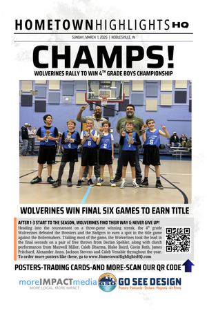 Basketball Poster from Hometown Highlights