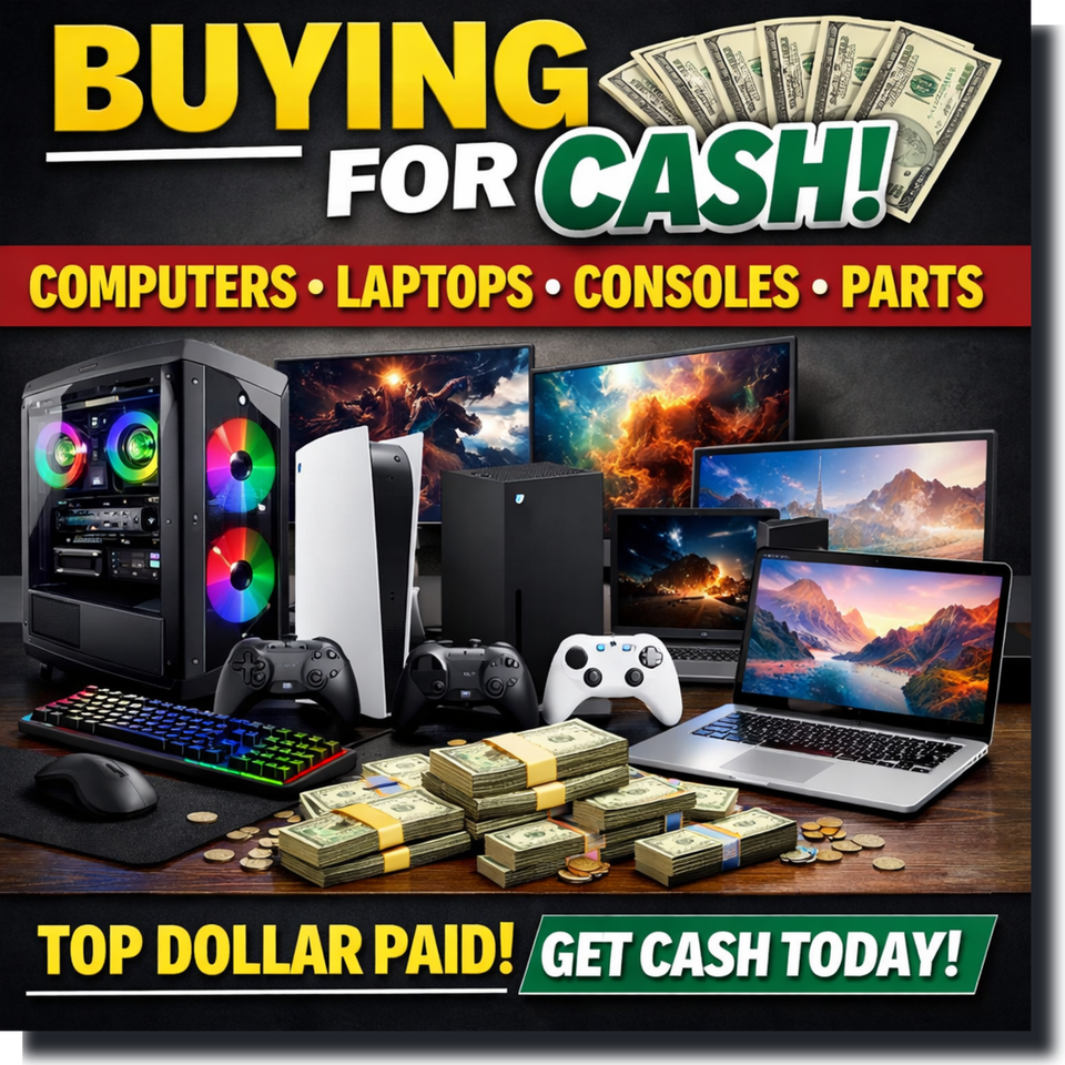 Galactic computers buy parts for cash