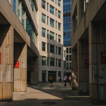 Stockcake urban architectural canyon 1757017592