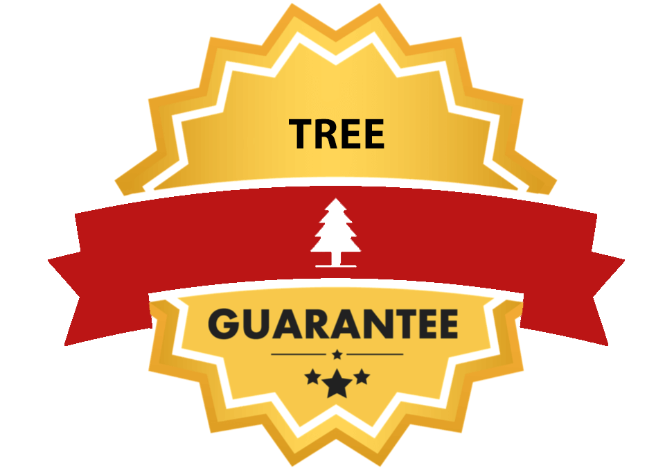 Tree badge red