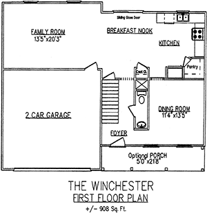 House winchester floorplan 1