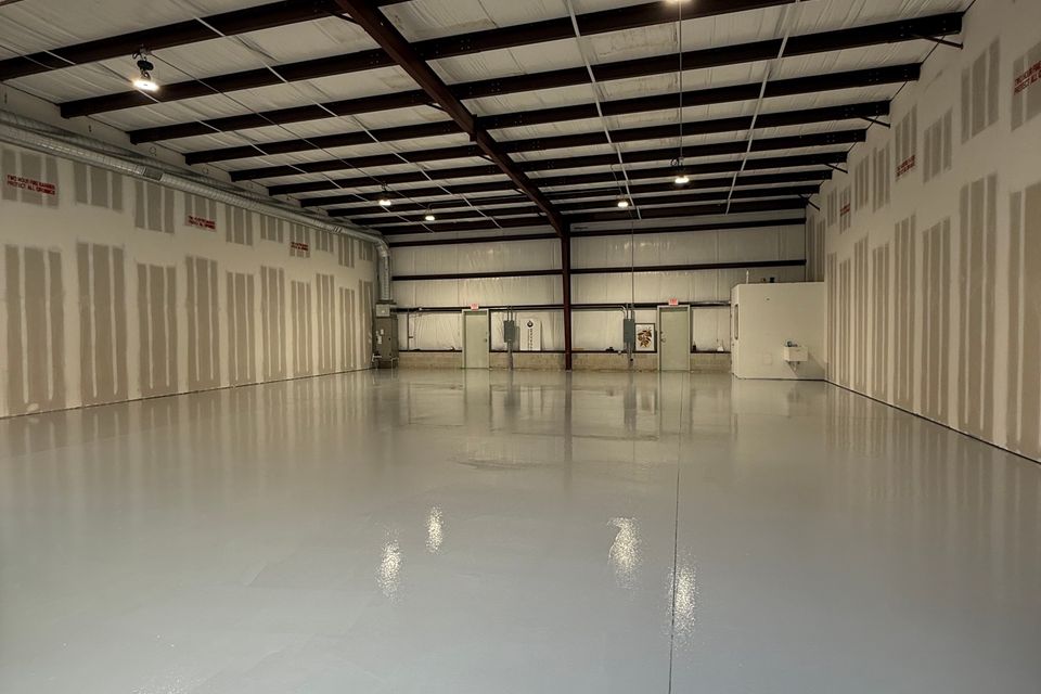Gorilla gray industrial warehouse flooring