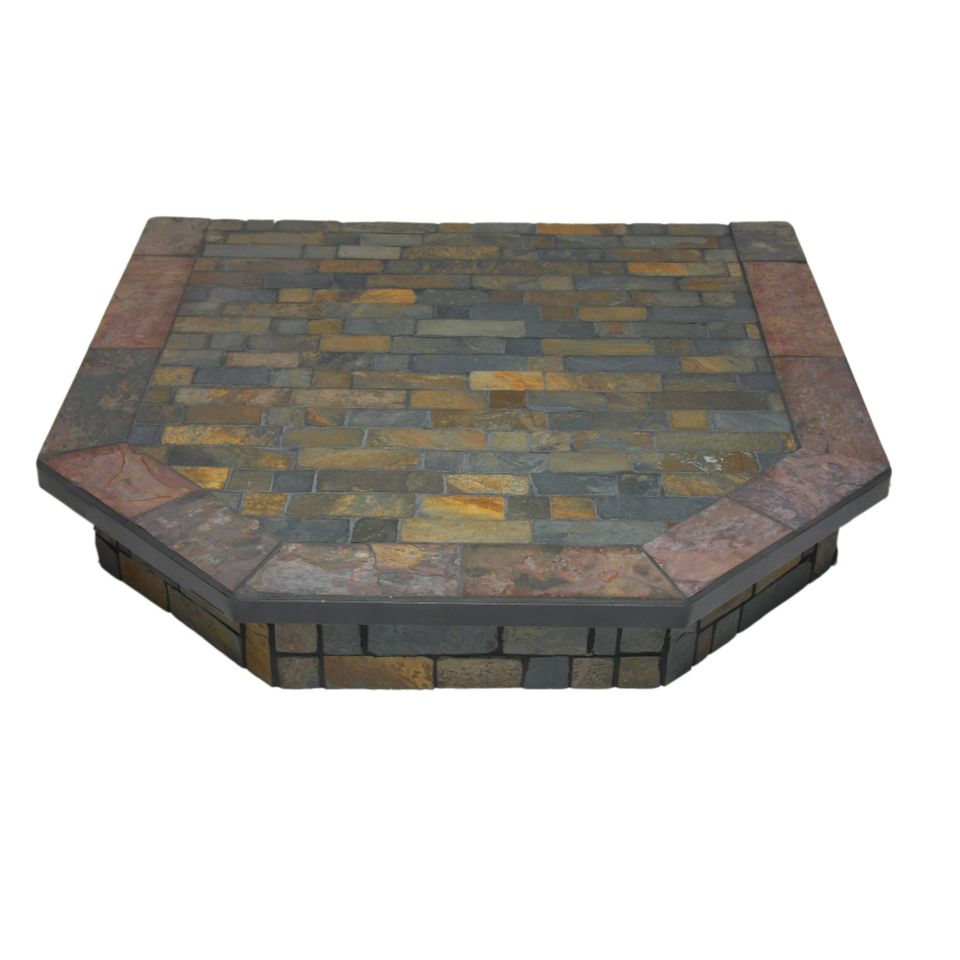 Western flagstone pedestal