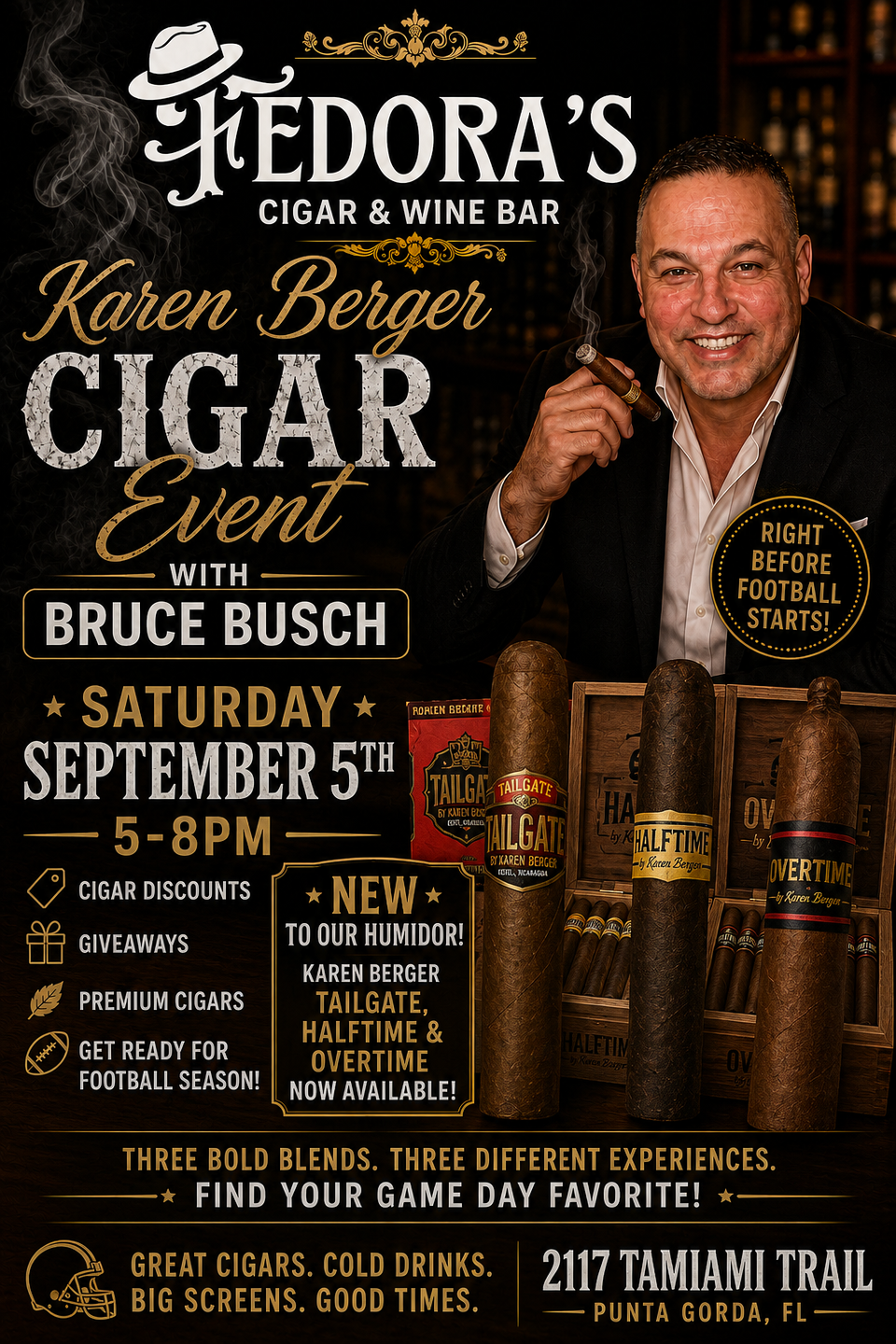 Karen berger cigar event 9.5.26