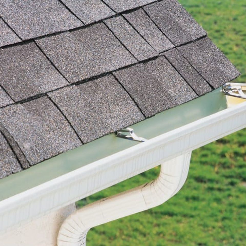house with new gutters