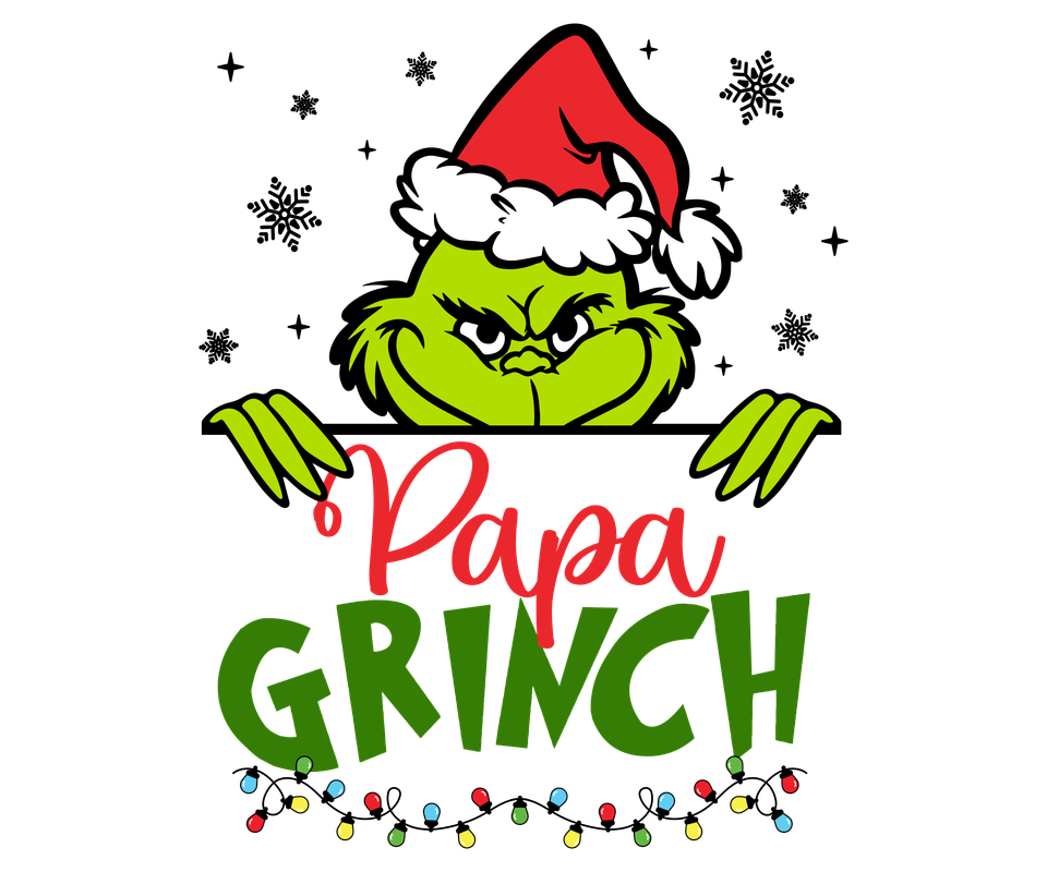 Seasons   christmas grinch papa