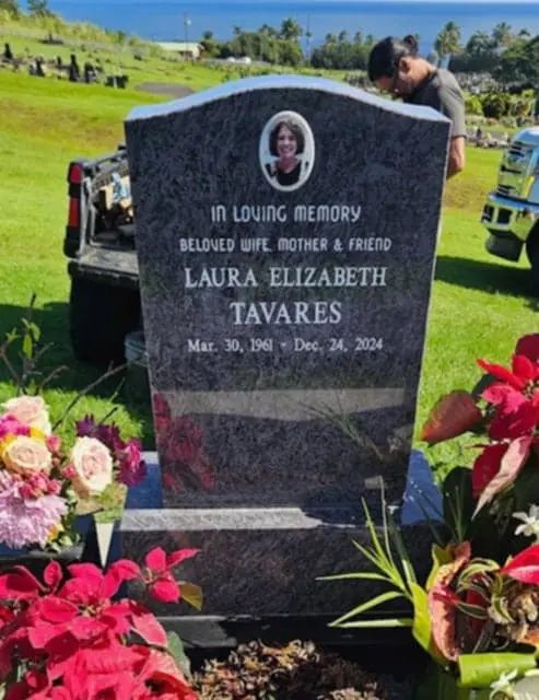 Upright Headstone creation by Kuleana Legacy Memorial