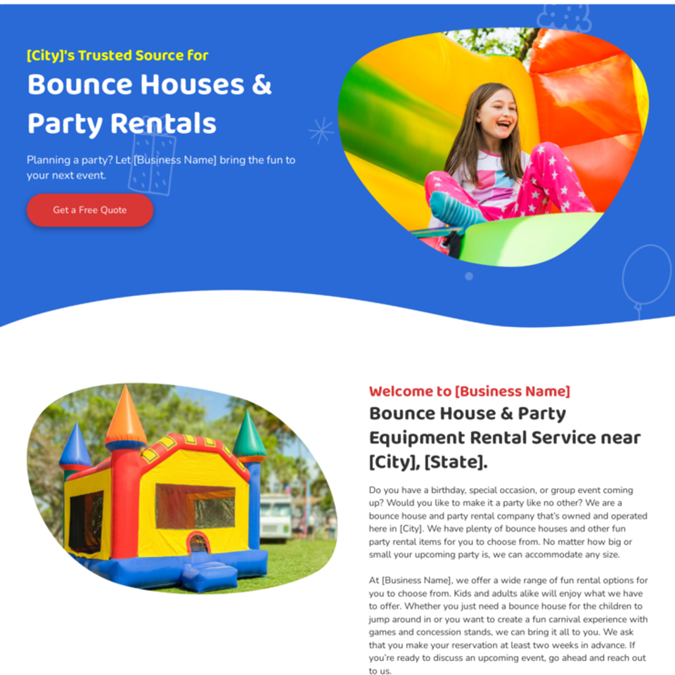 Bounce house