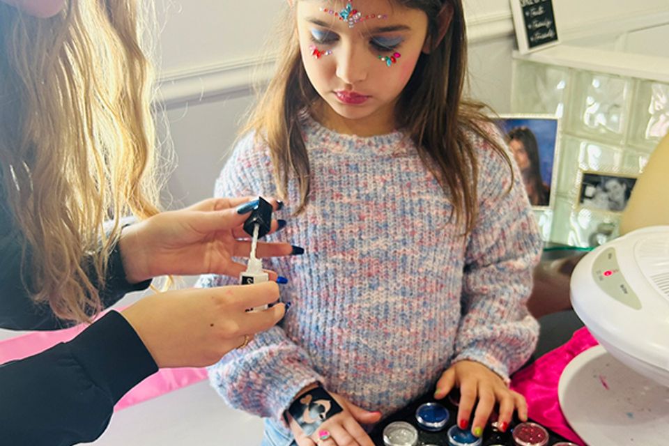 Glitter tattoos