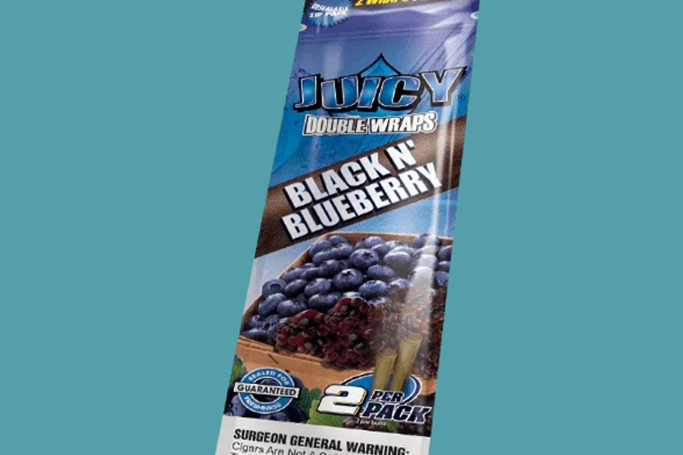 Juicy Jays Wraps - Black N' Blue Blueberry 2 ct