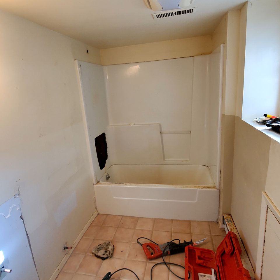 Old bathroom