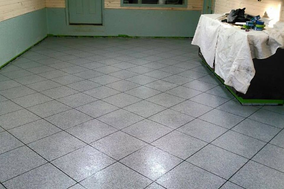 Epoxy Tile example