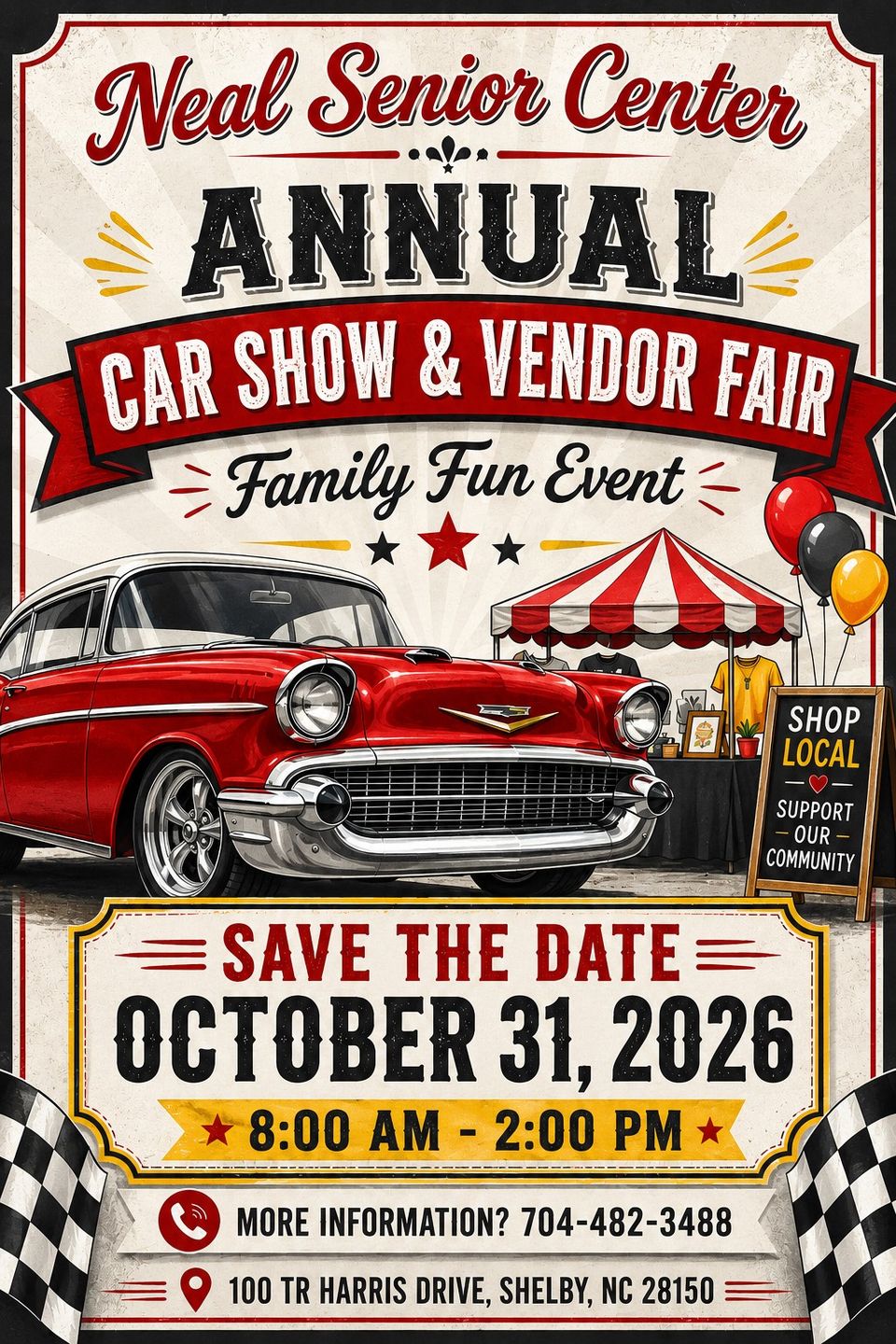 Poster 2026 car show