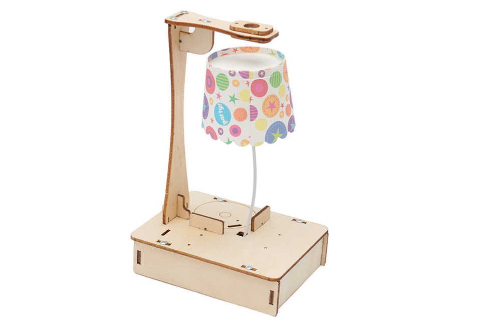 37. creative desk lamp light assembly diy table manual bamboo kids invention student (1 1)