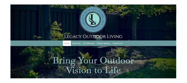 Legacy outdoor living w border