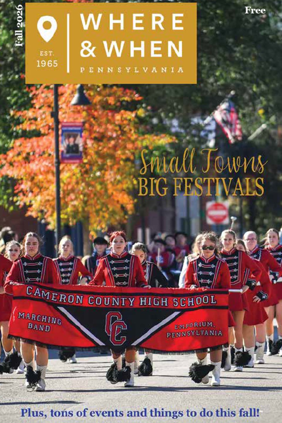 Where & When Pennsylvania Fall 2026 magazine