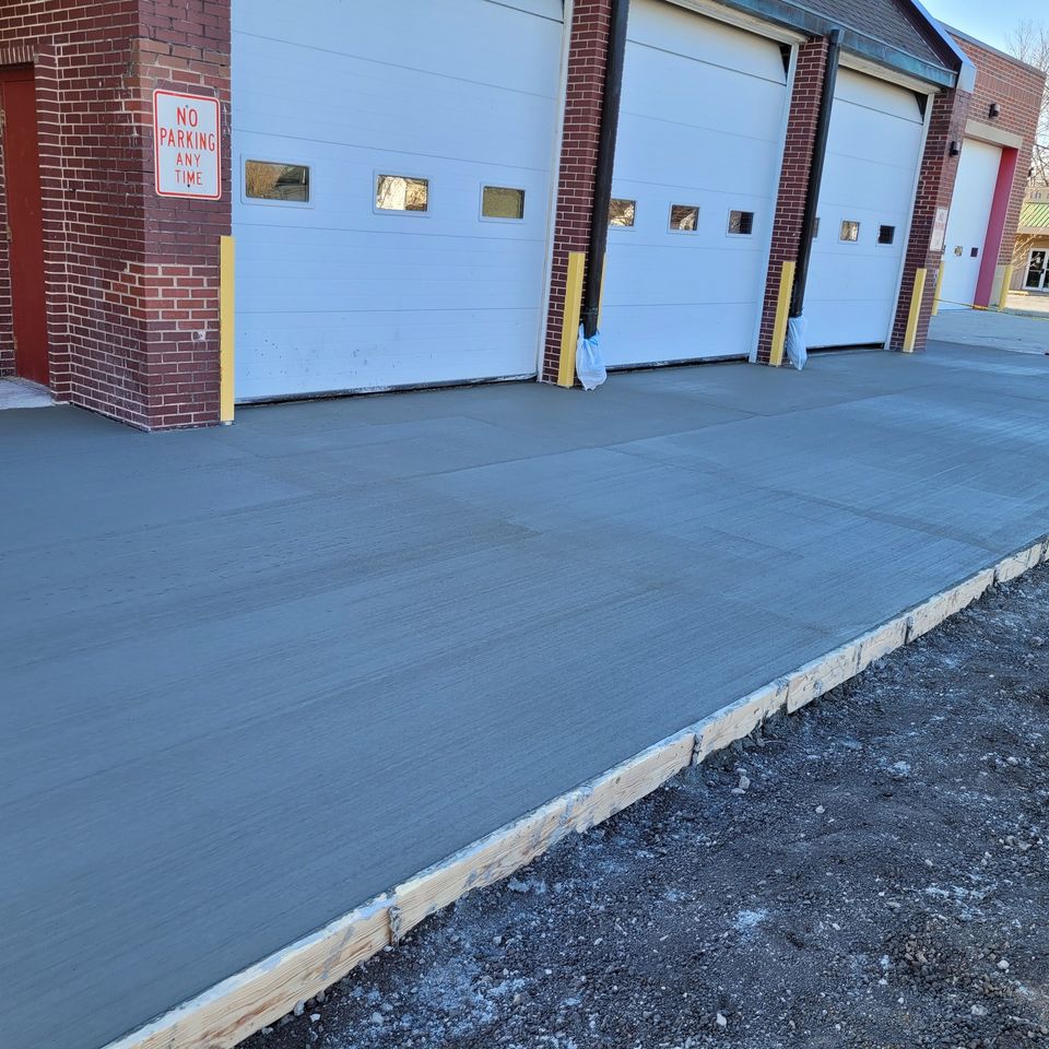 Fire house concrete