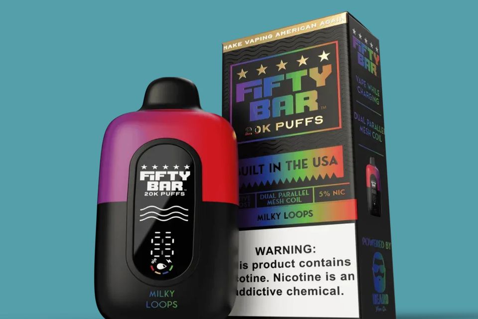 Fifty Bar Milky Loops Disposable Vape