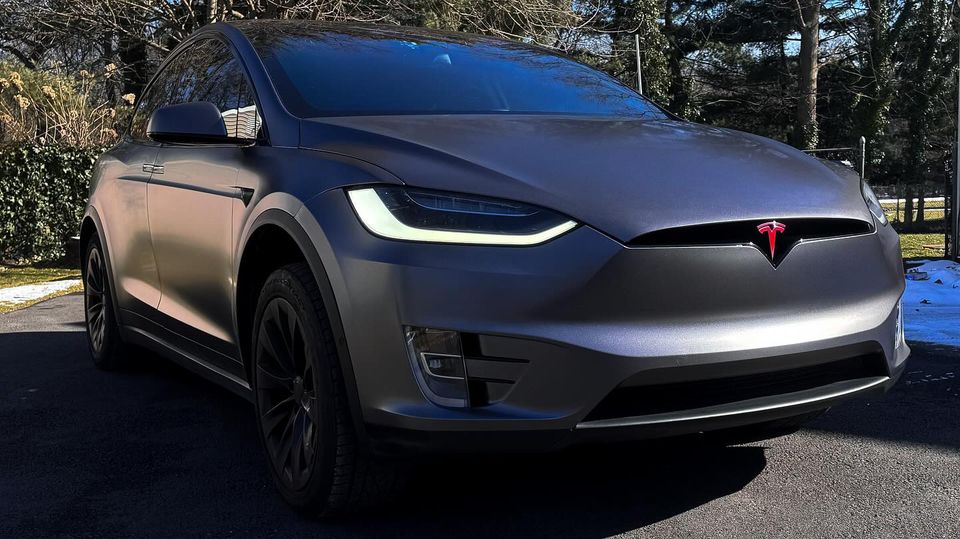 Tesla front passenger