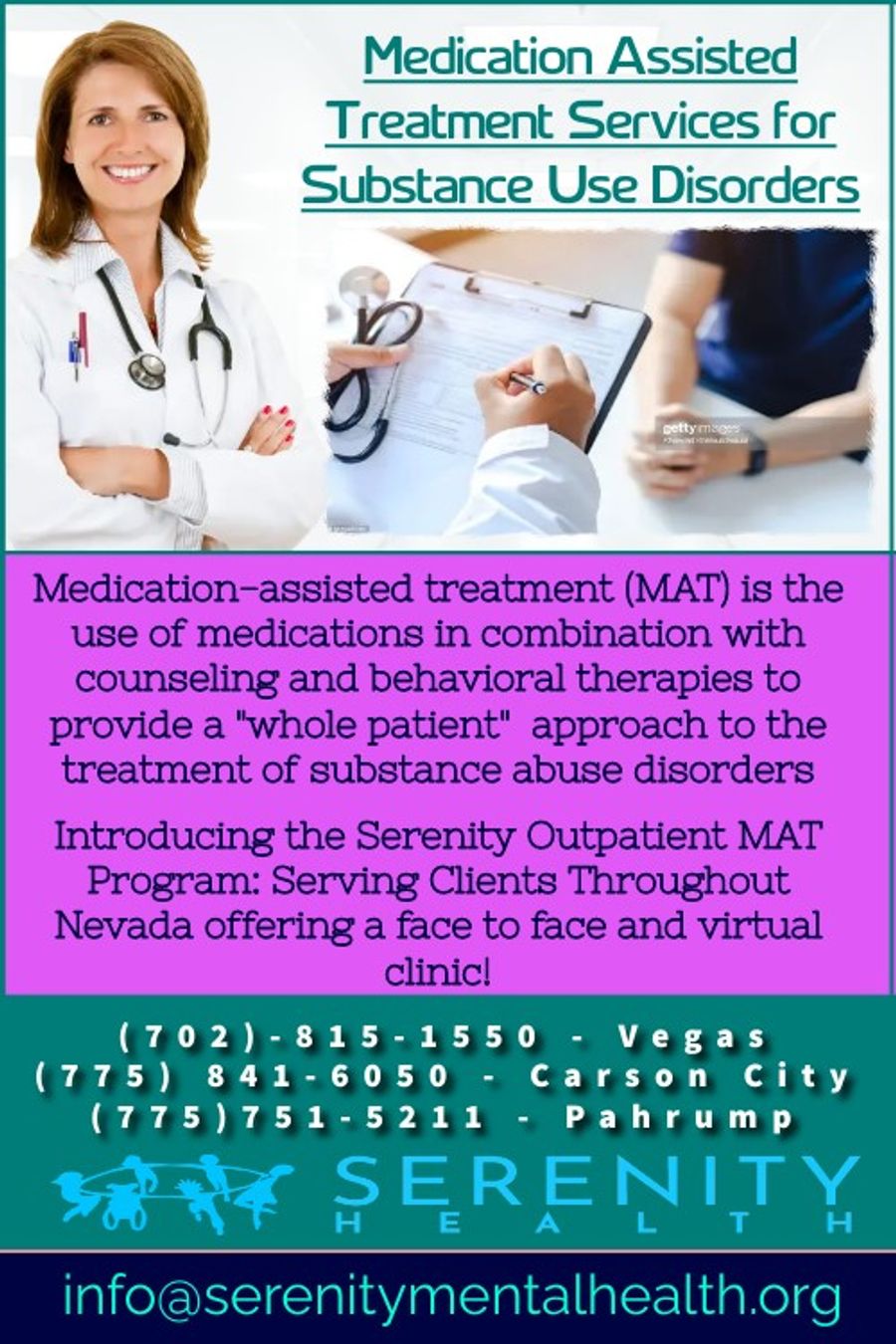 Psychotherapist & Mental Health Counselor near Pahrump, NV Serenity