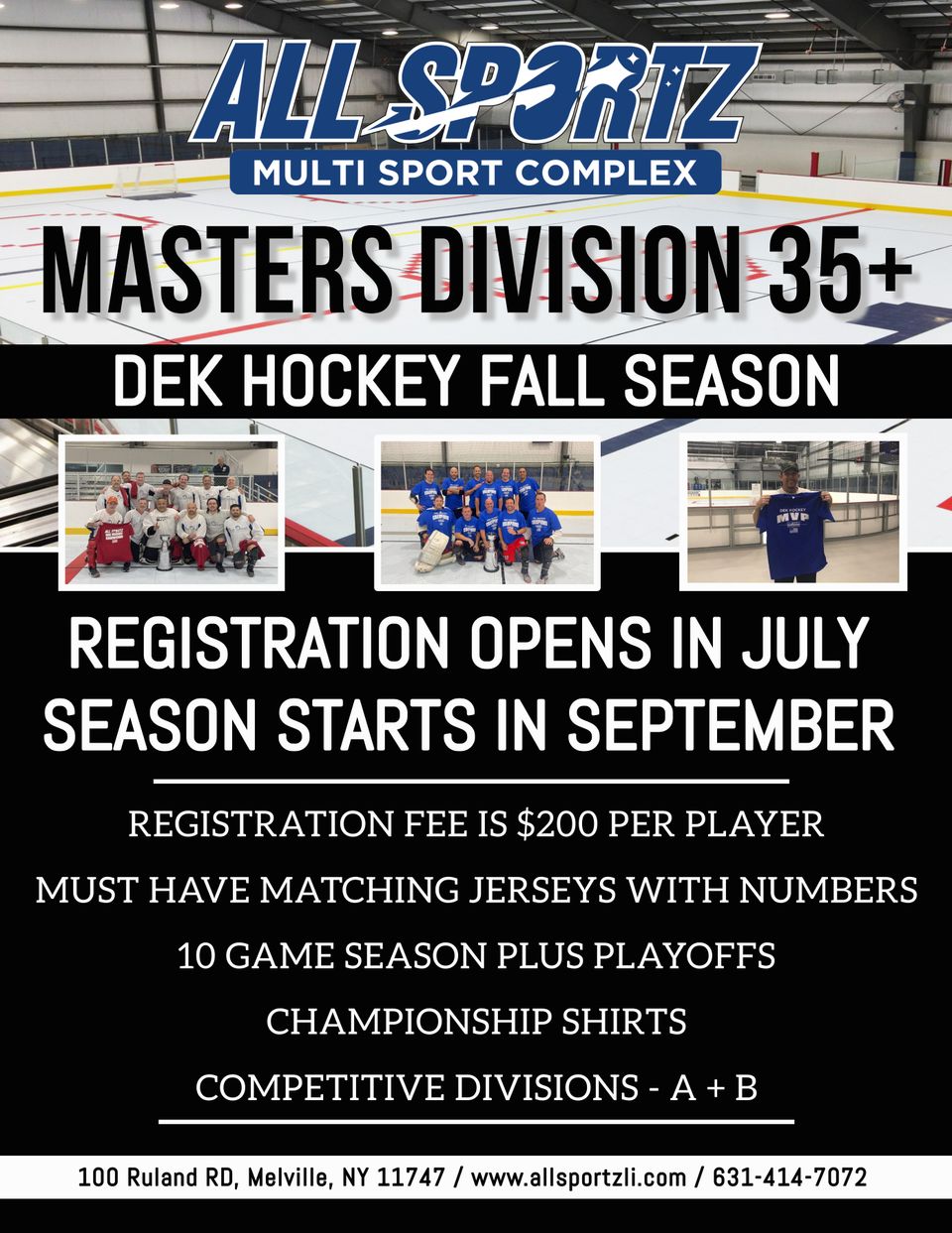 Masters flyer