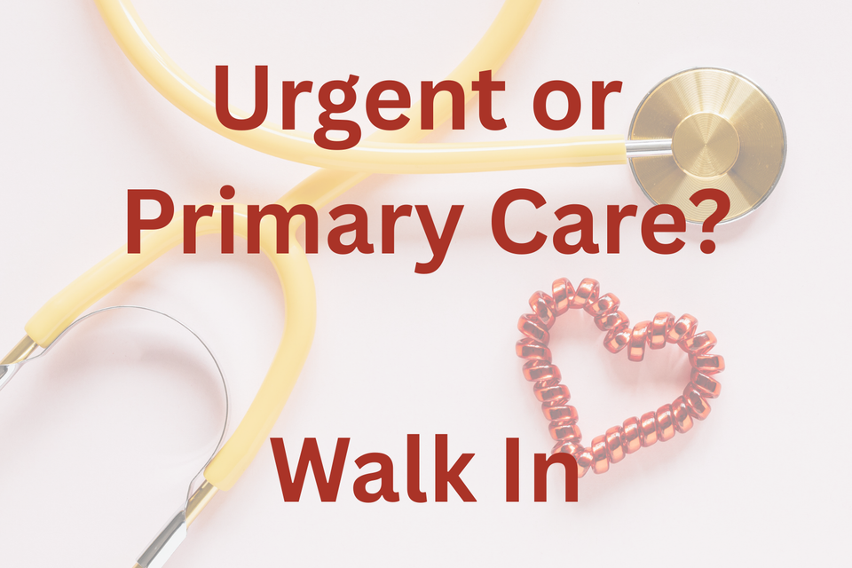 Urgent or primary care
