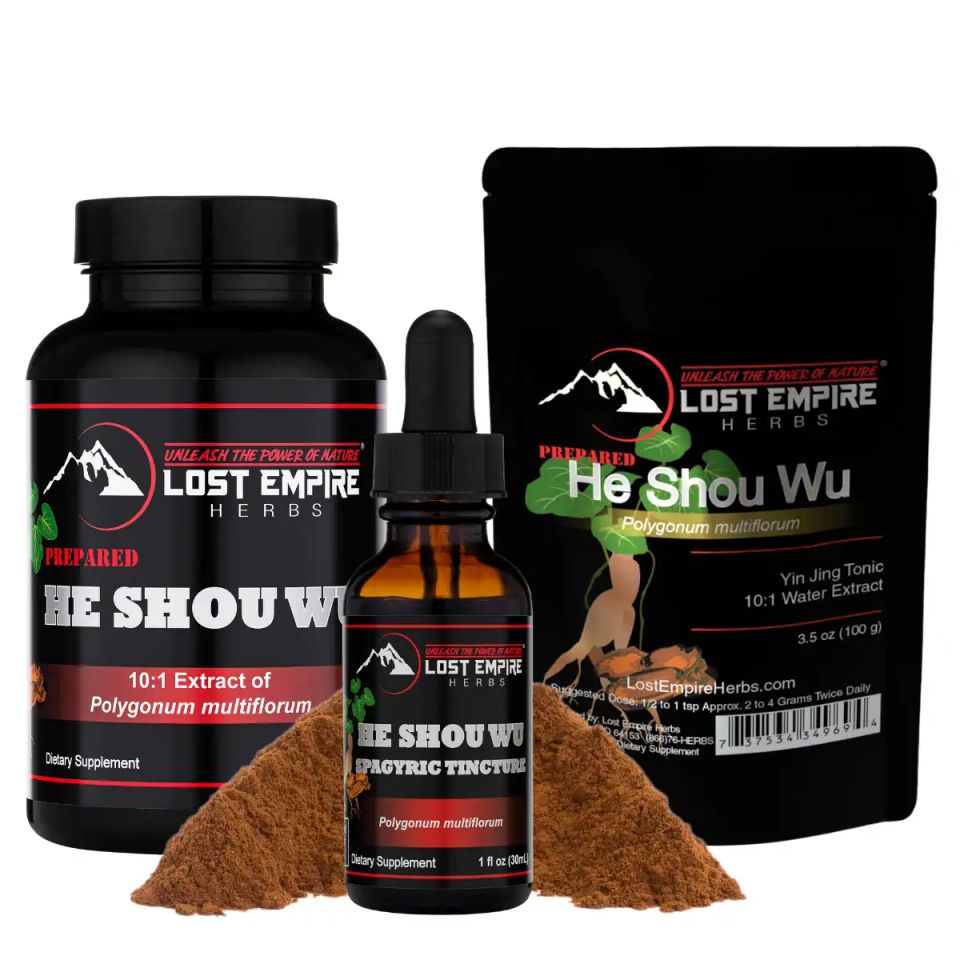 He shou wu tincture capsules powder