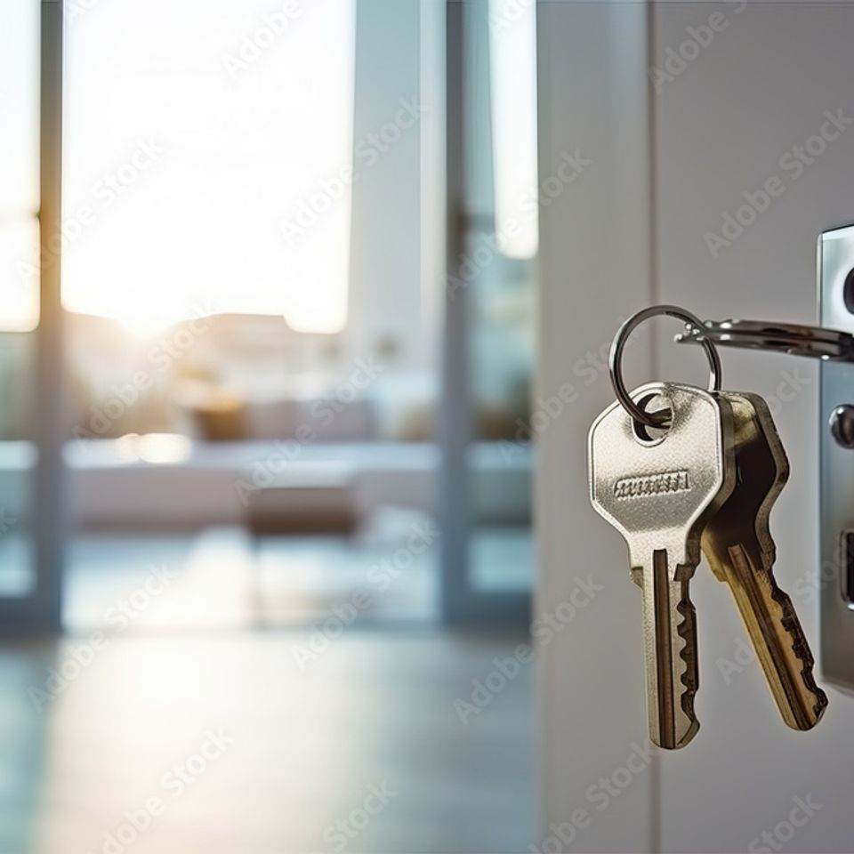 Key in door