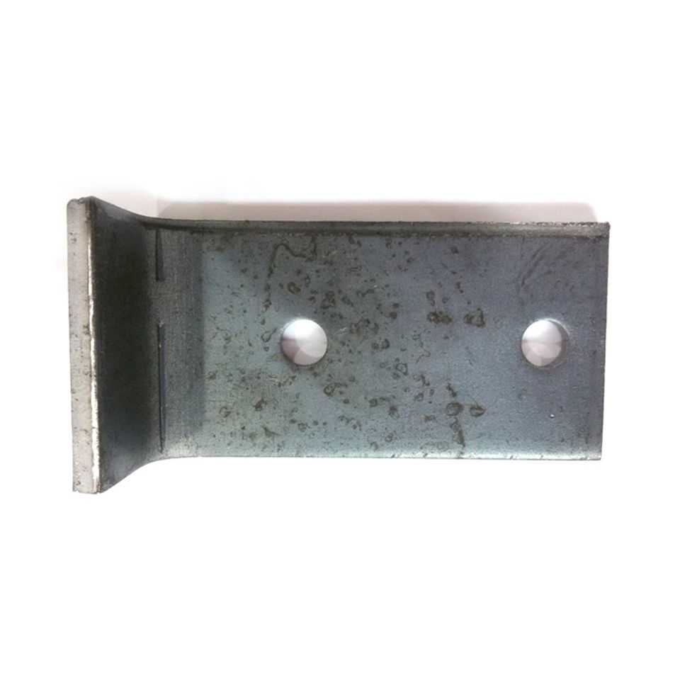 Angle plate raw material with two holes