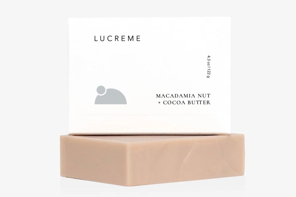 Macadamia nut   cocoa butter soap   enhanced with lavender   vegan friendly