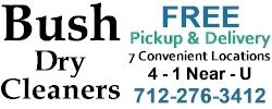 Bush dry cleaners
