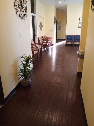 Dr Office hallway